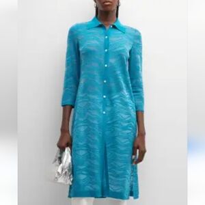 Misook Tonal animal print knit dress! XL